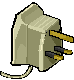 Image of a three prong electrical plug.